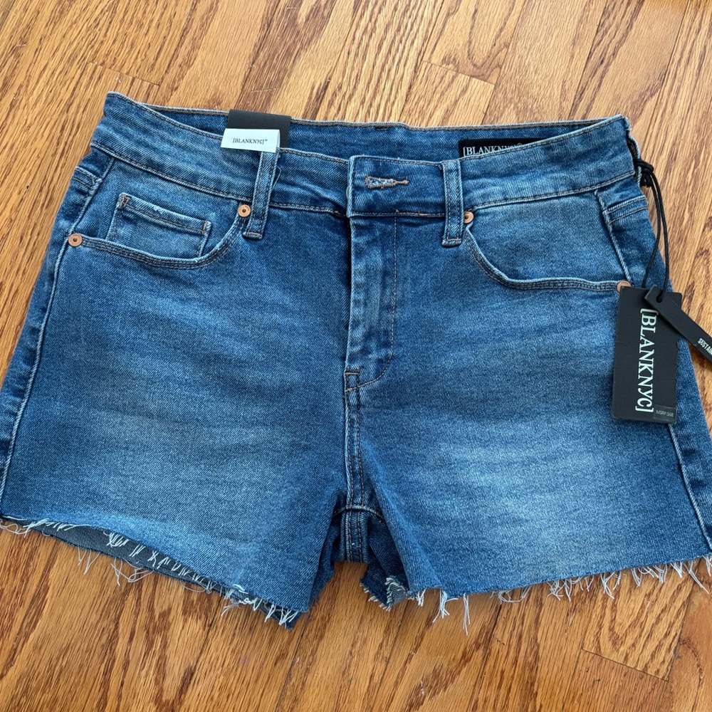 Blank NYC Denim Cut-Off Shorts